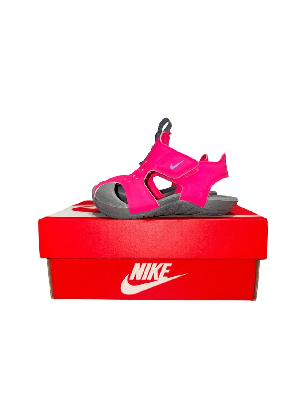 Nike Sunray Protect 2 (TD) Sandal Hyper Pink Fuchsia Glow Toddler Girls Size 4c